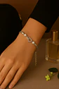 Pulsera Plata 925 Corazones Cruzados - Miniatura 4