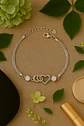Pulsera Plata 925 Corazones Cruzados - Miniatura 1