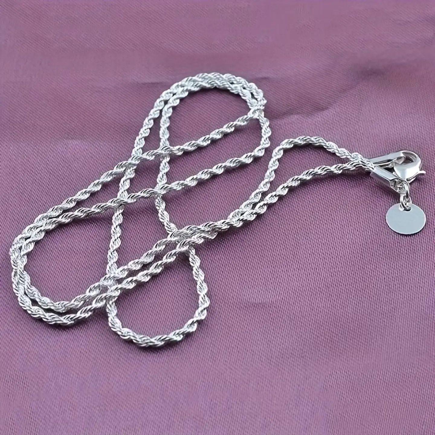 Cadena de Torsion Plata 925 Tourbillón 1