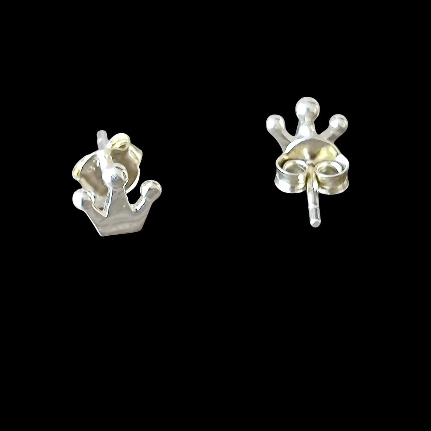 Aros Plata 925 Coronas 2