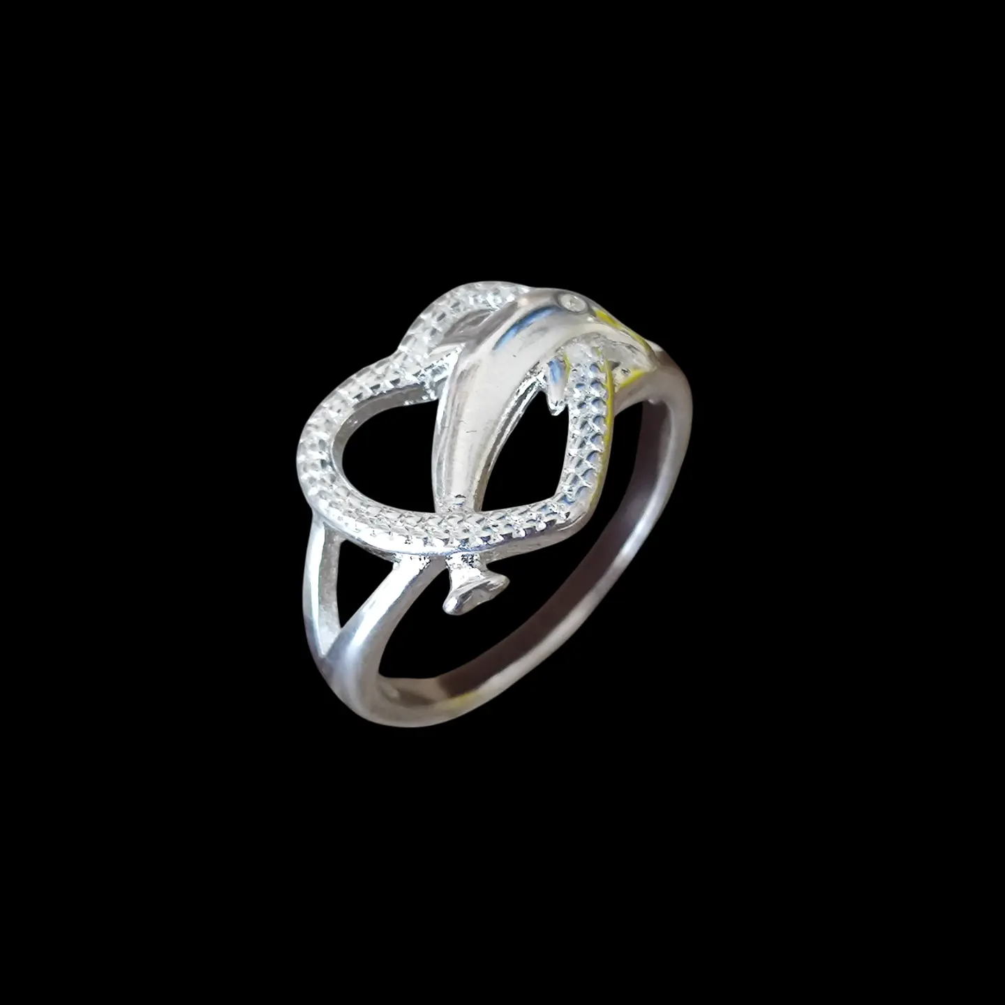 Anillo Plata 925 Delfín 2