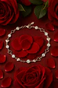Pulsera Plata 925 Corazones Zirconias - Miniatura 1