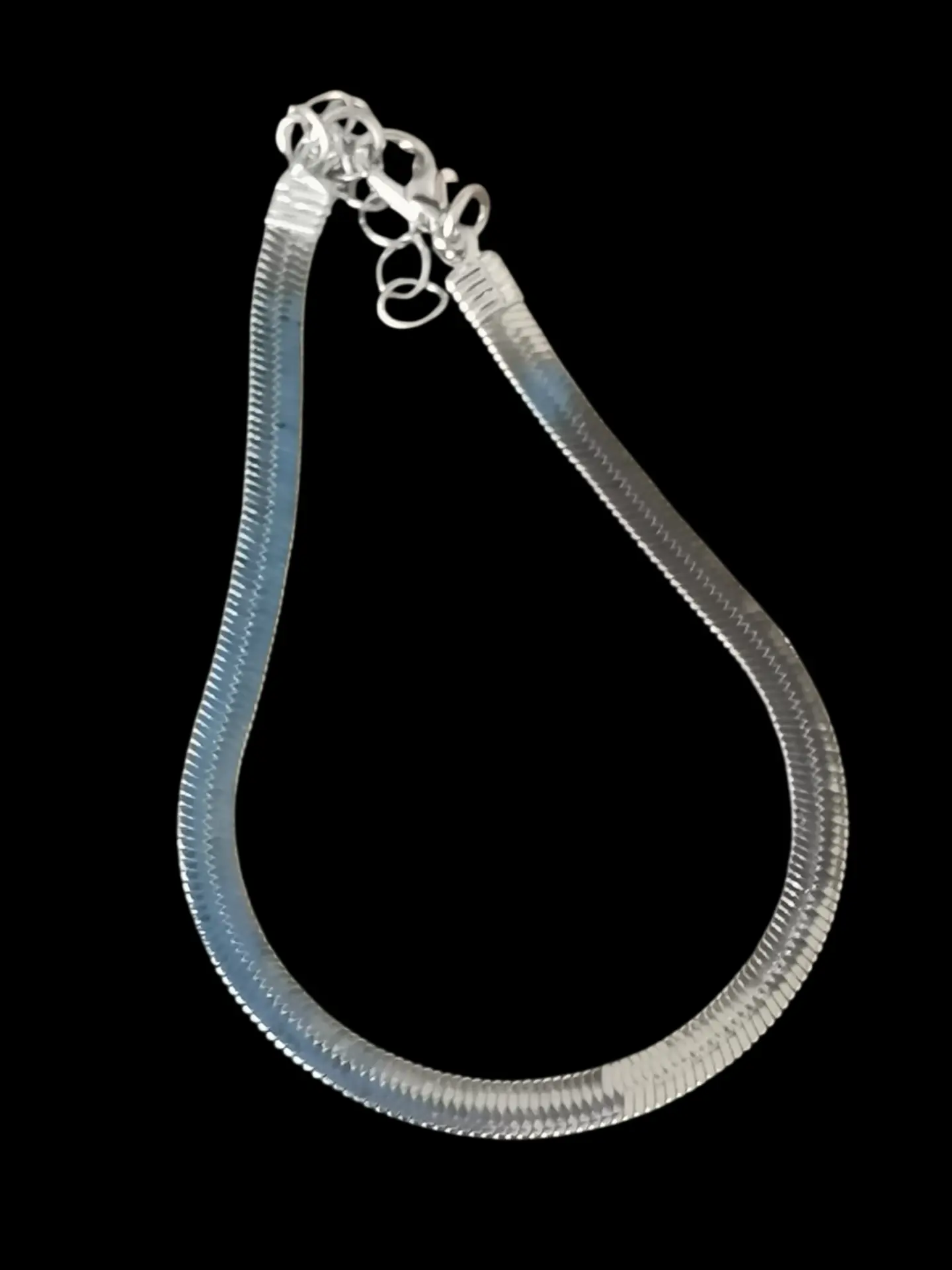Pulsera Bañada Plata 925 Cola de Topo 3