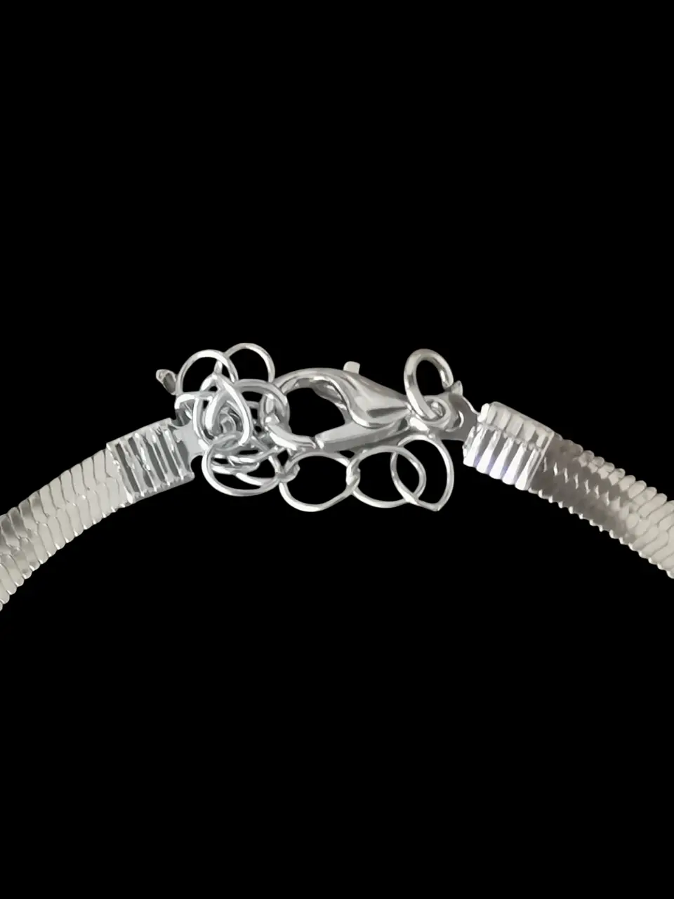 Pulsera Bañada Plata 925 Cola de Topo 2