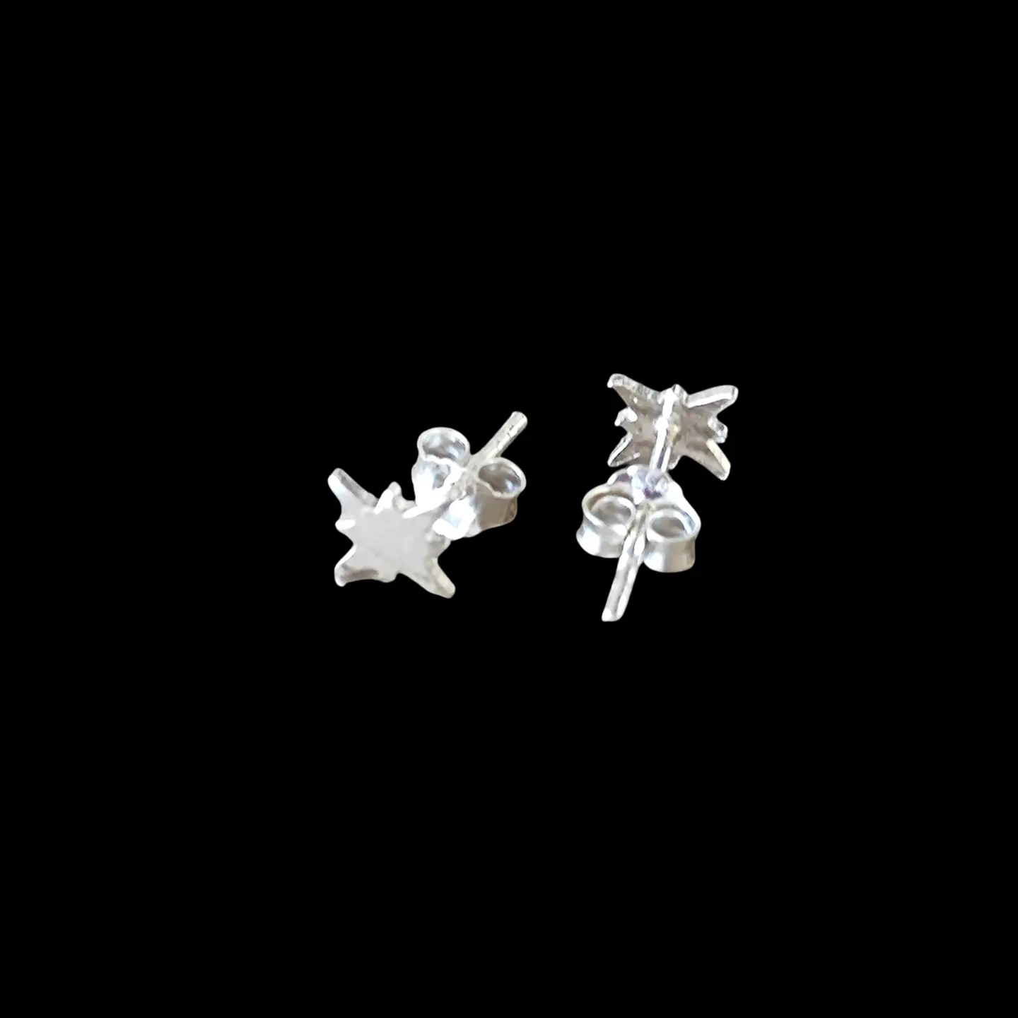 Aros Plata 925 Estrella 3