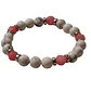 Pulsera Cuarzo Rosa Blanca - Miniatura 2