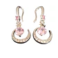Aros Plata 925 Luna Rosa - Miniatura 3