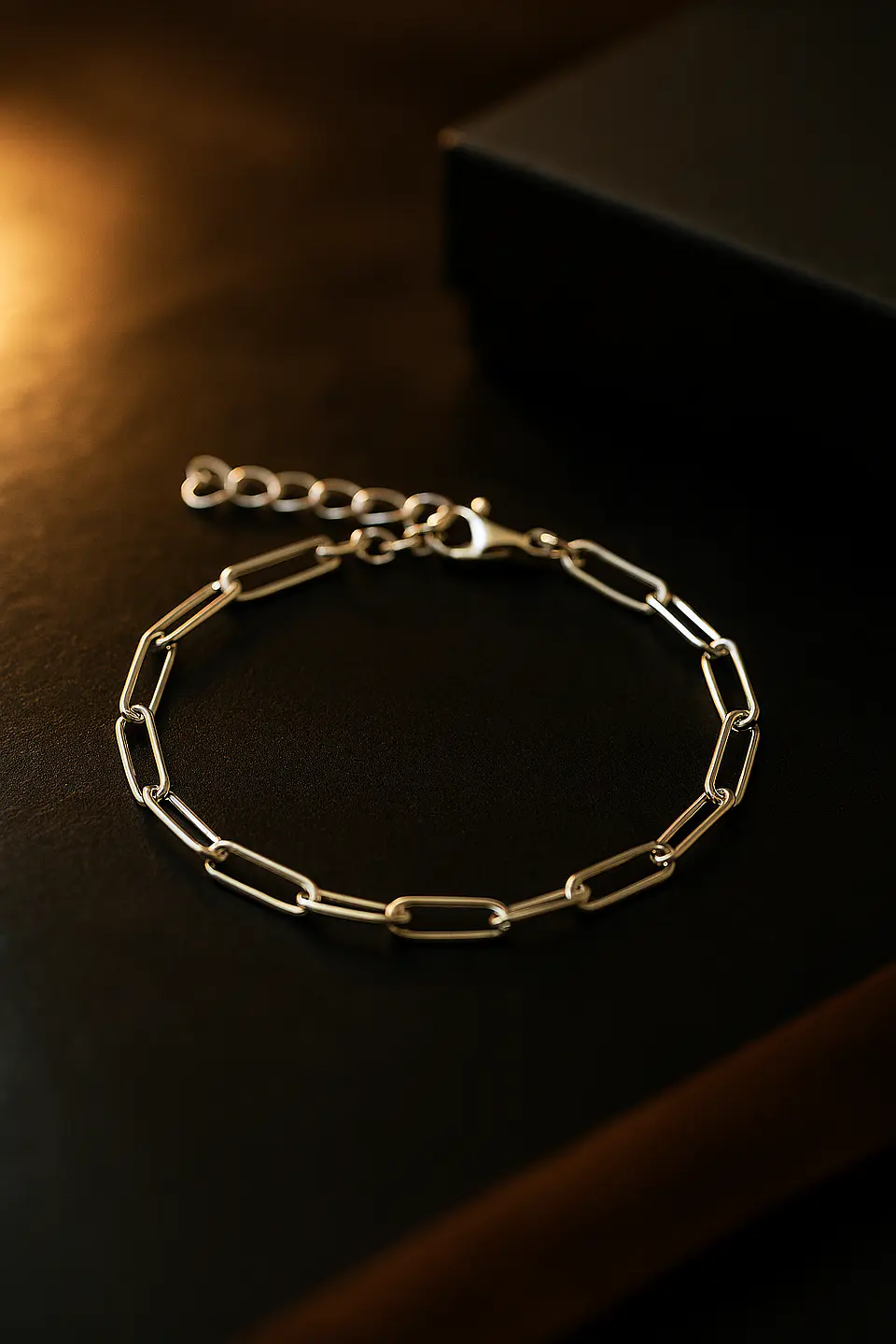 Pulsera Bañada Plata 925 Cadena Forzada 2