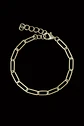Pulsera Bañada Plata 925 Cadena Forzada - Miniatura 4