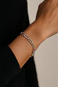Pulsera Bañada Plata 925 Cadena Forzada - Miniatura 5