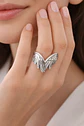 Anillo Plata 925 Forma Alas - Miniatura 4