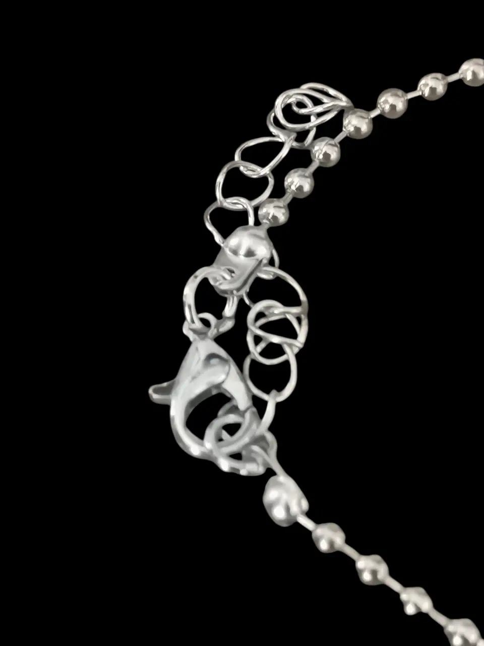 Pulsera Bañada Plata 925 Bolitas 3