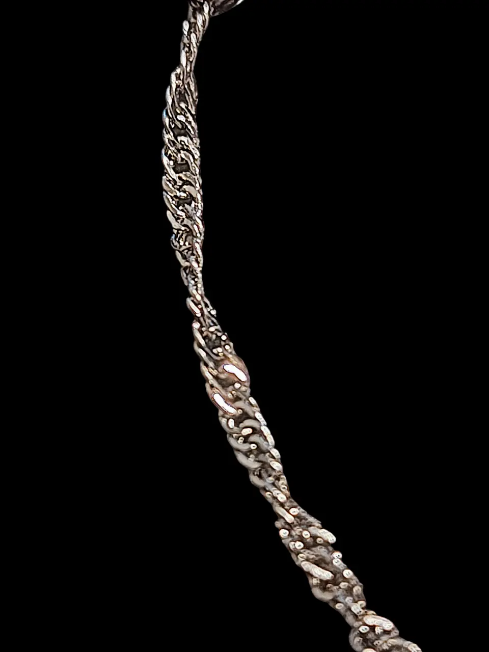 Pulsera Bañada Plata 925 Cadena Fina 5