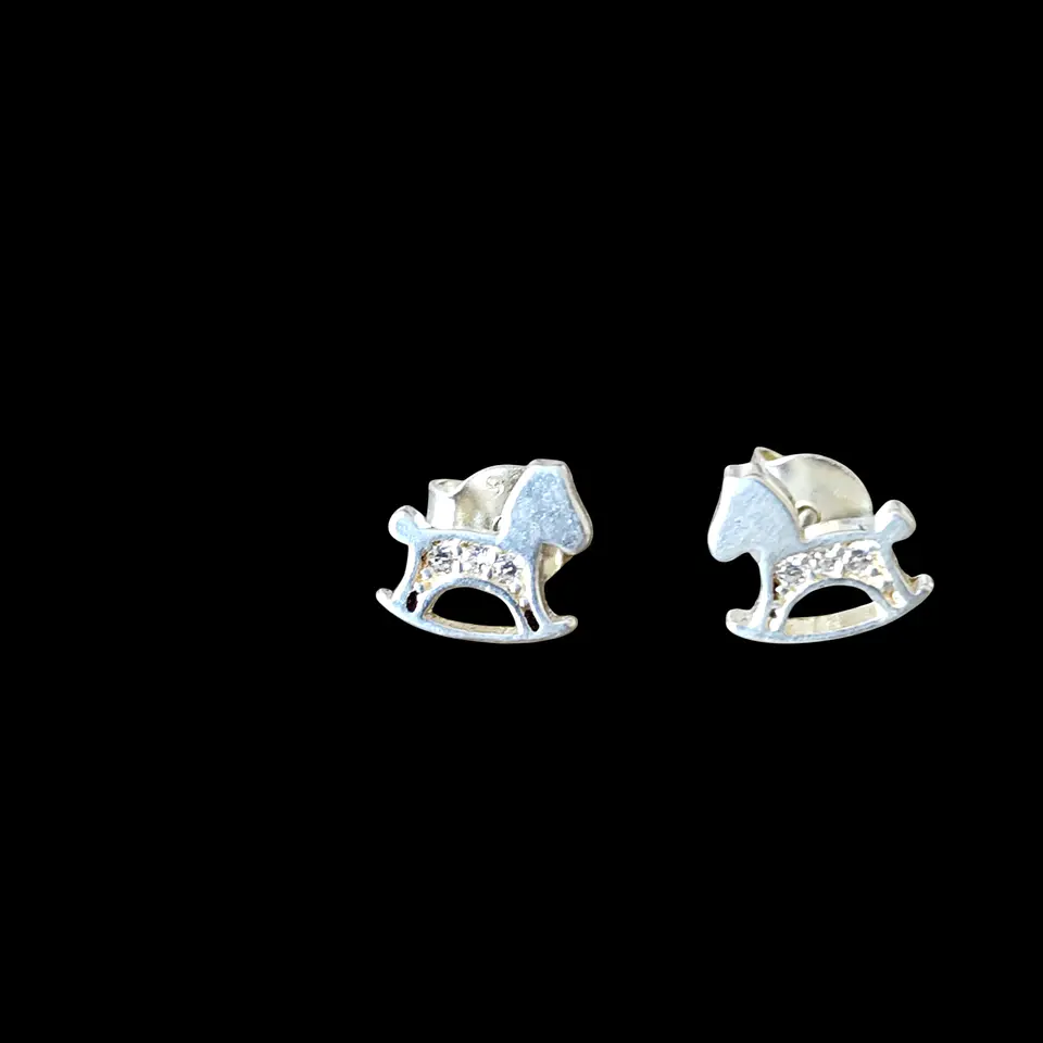 Aros Plata 925 Perritos 3