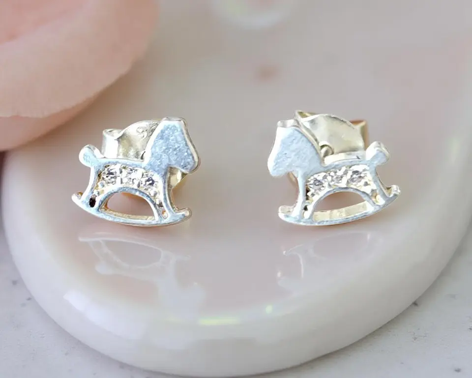 Aros Plata 925 Perritos 1