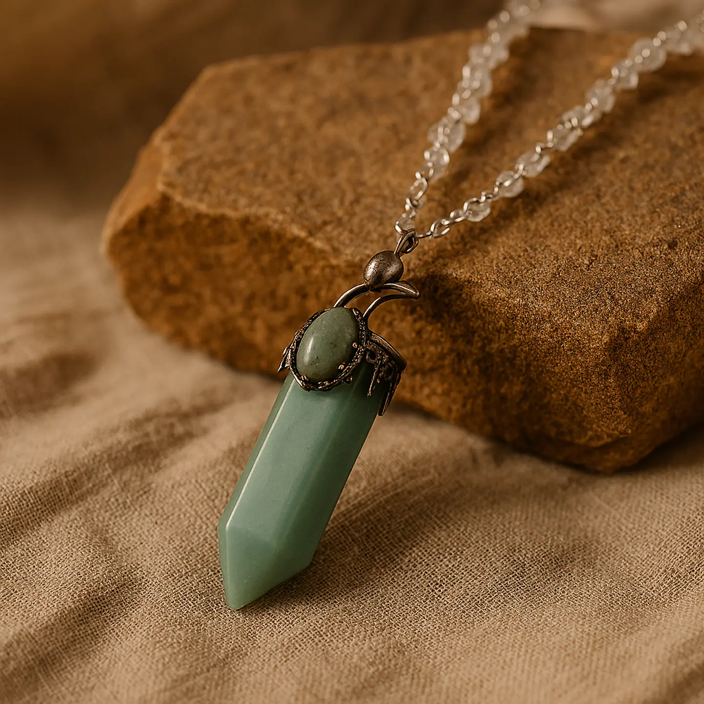Collar Bohemio Jade 1