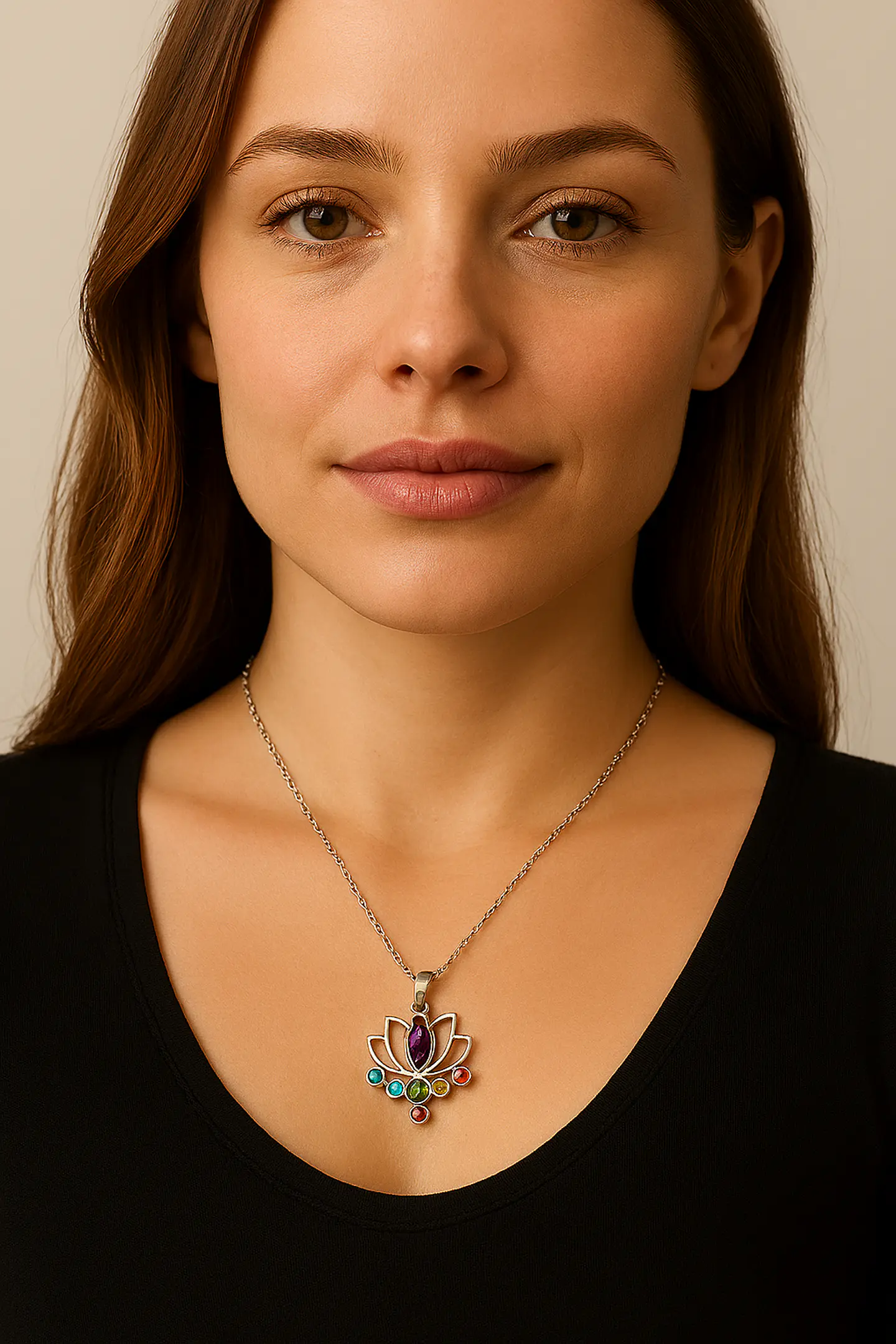 Collar Flor de Loto 4