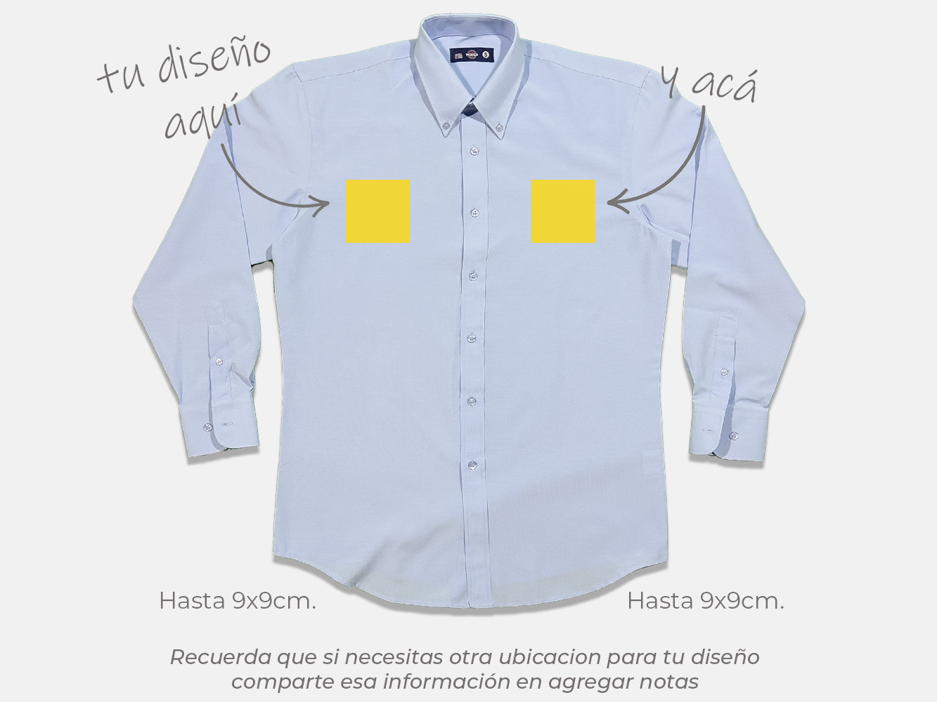 Camisa oxford personalizada 3