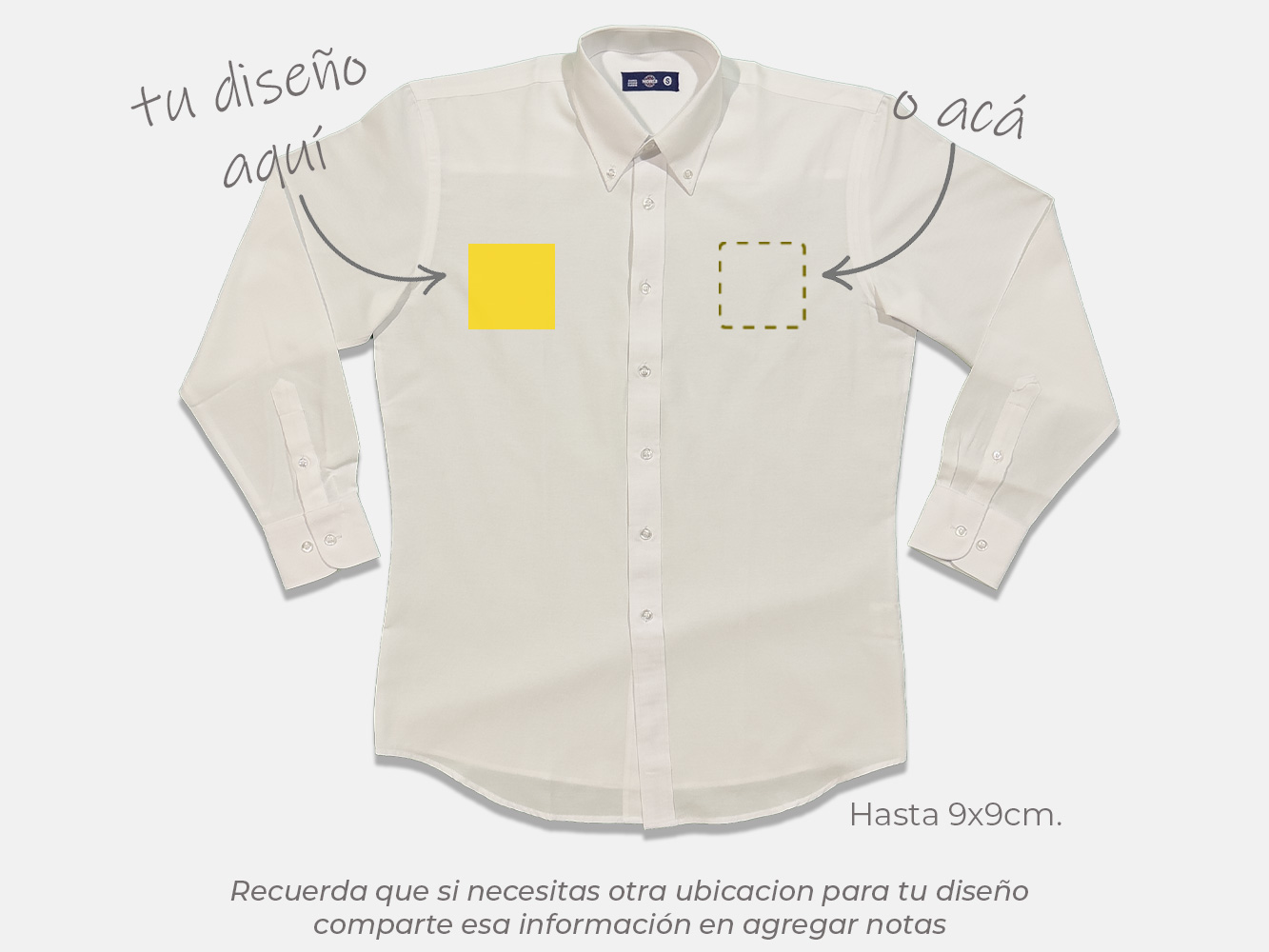 Camisa oxford personalizada 4