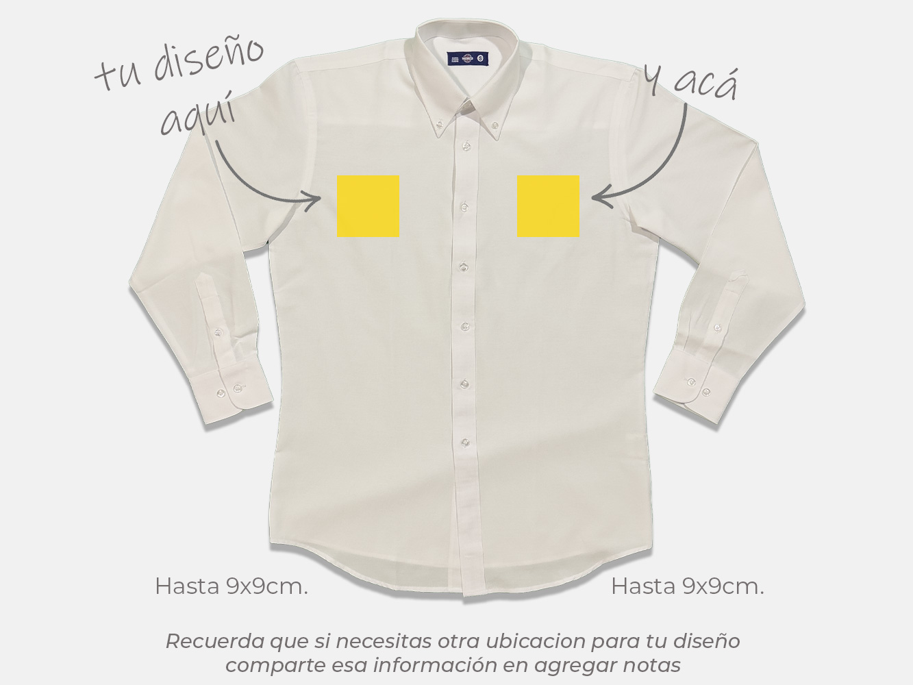 Camisa oxford personalizada 5