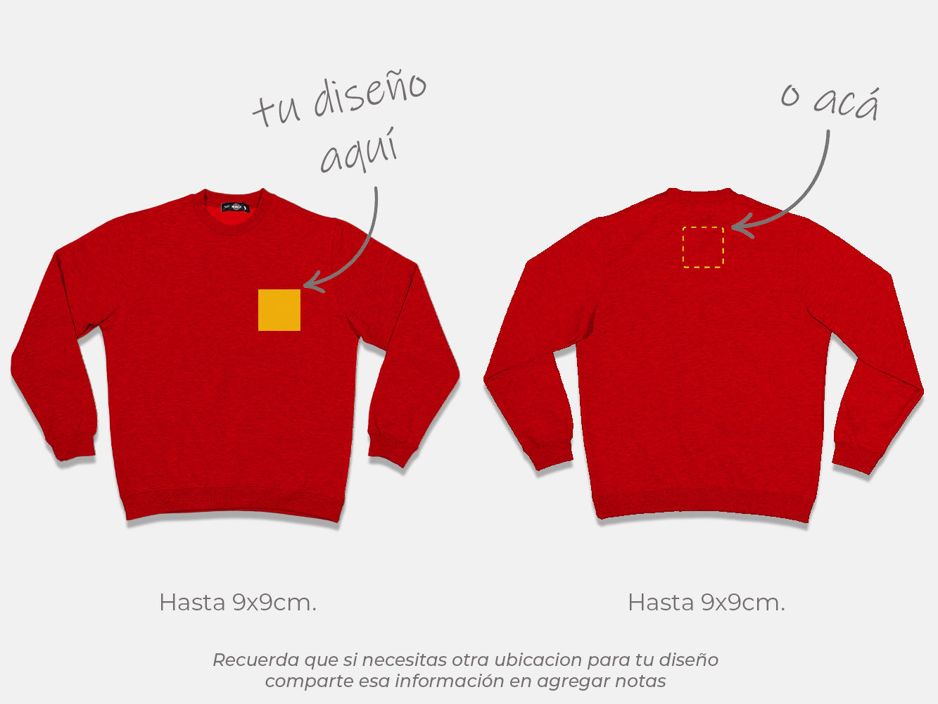 Polerón sin gorro personalizado colores 280 g/m² 20