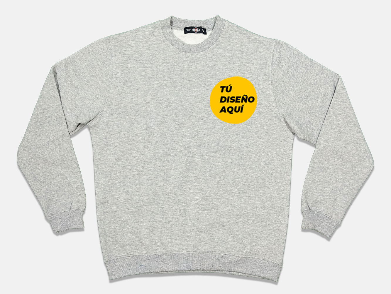 Polerón sin gorro personalizado 280 g/m² 1