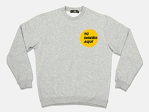 Polerón sin gorro personalizado 280 g/m²