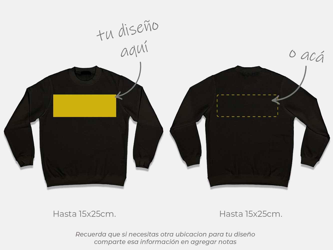 Polerón sin gorro personalizado 280 g/m² 9