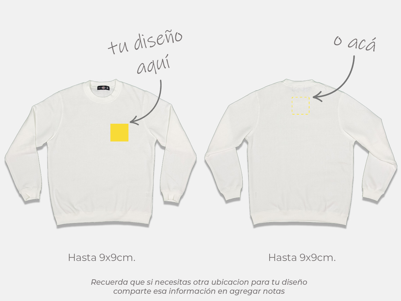 Polerón sin gorro personalizado 280 g/m² 14