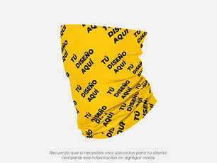 Bandana buff personalizada