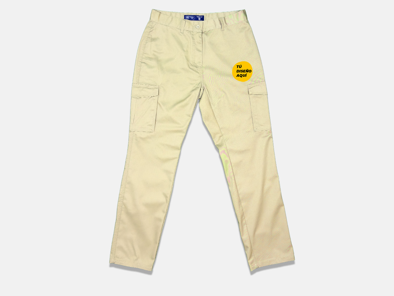 Pantalón cargo personalizado mujer 1