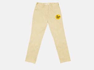 Pantalón recto personalizado mujer