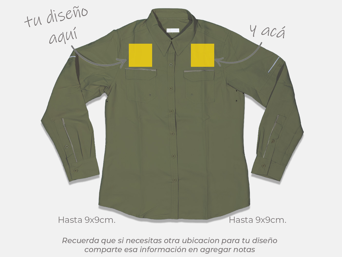 Blusa outdoor personalizada mujer 7