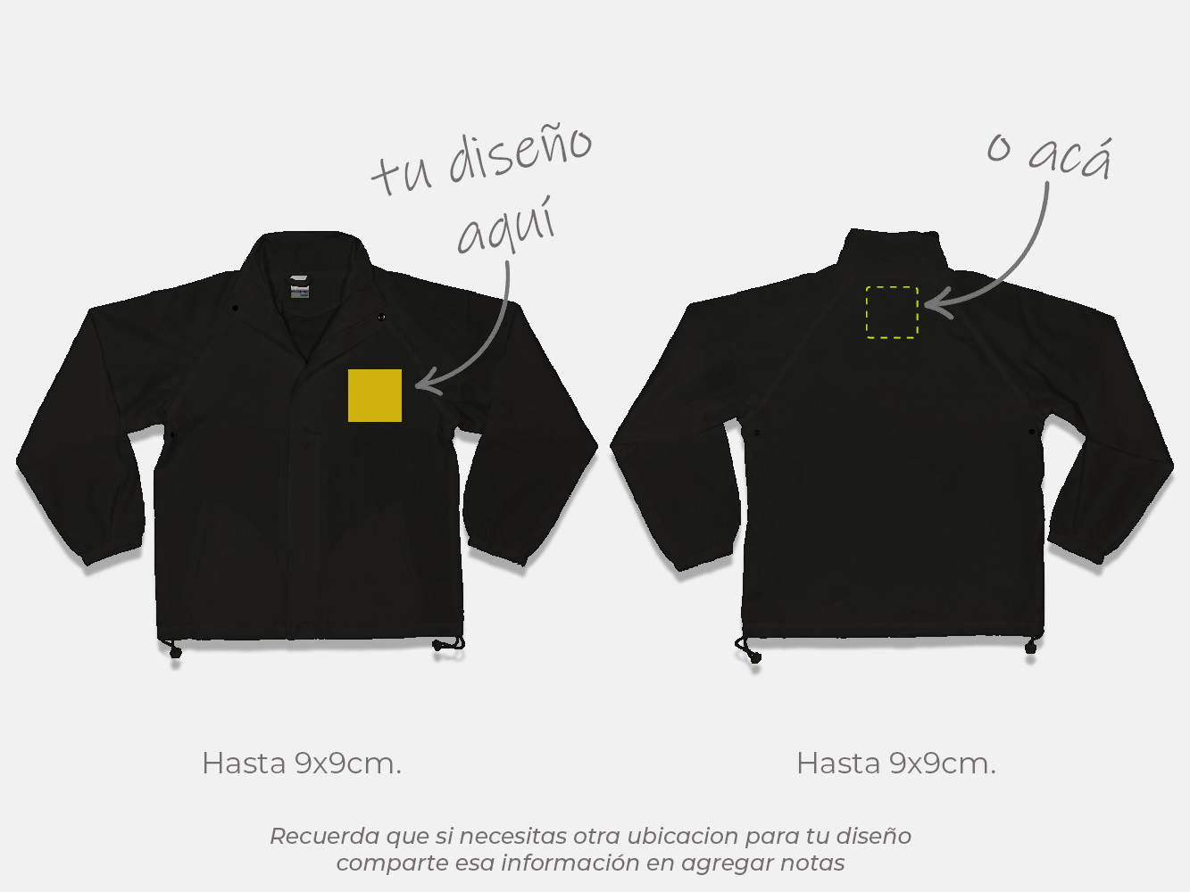 Cortavientos publicitario personalizado unisex 14