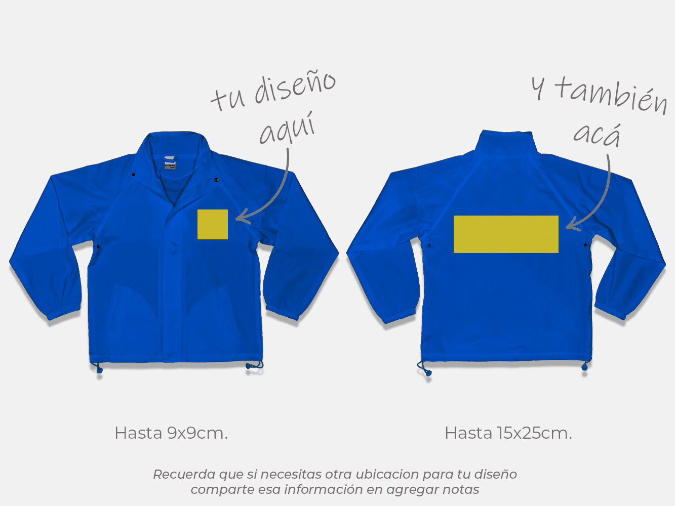 Cortavientos publicitario personalizado unisex 9