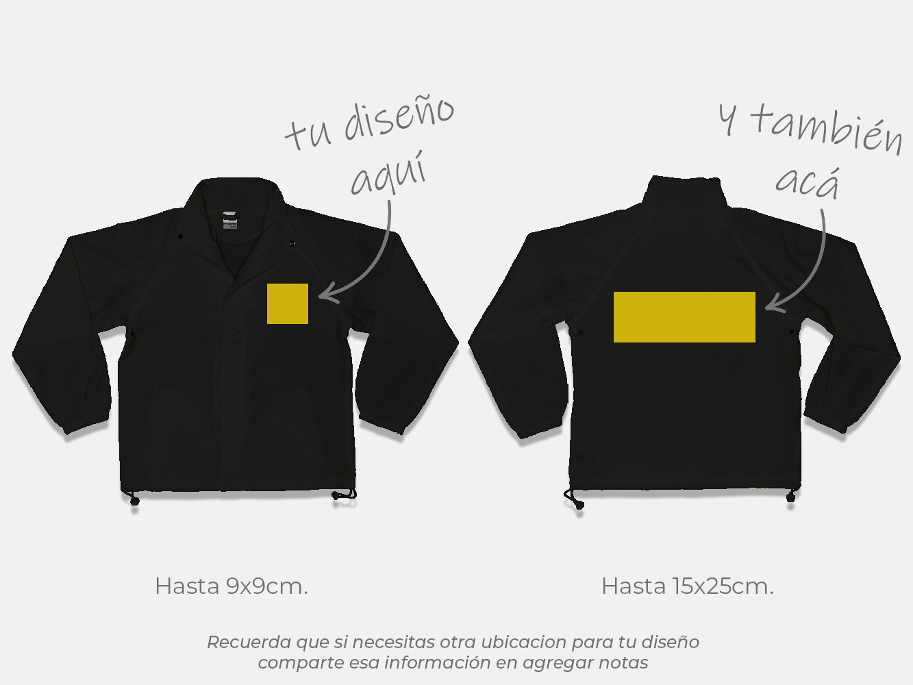 Cortavientos publicitario personalizado unisex 15