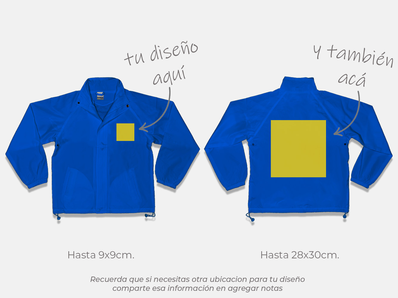 Cortavientos publicitario personalizado unisex 10