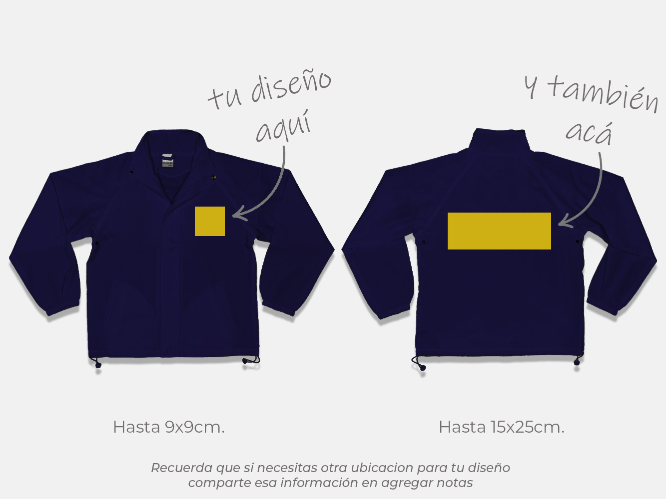 Cortavientos publicitario personalizado unisex 12