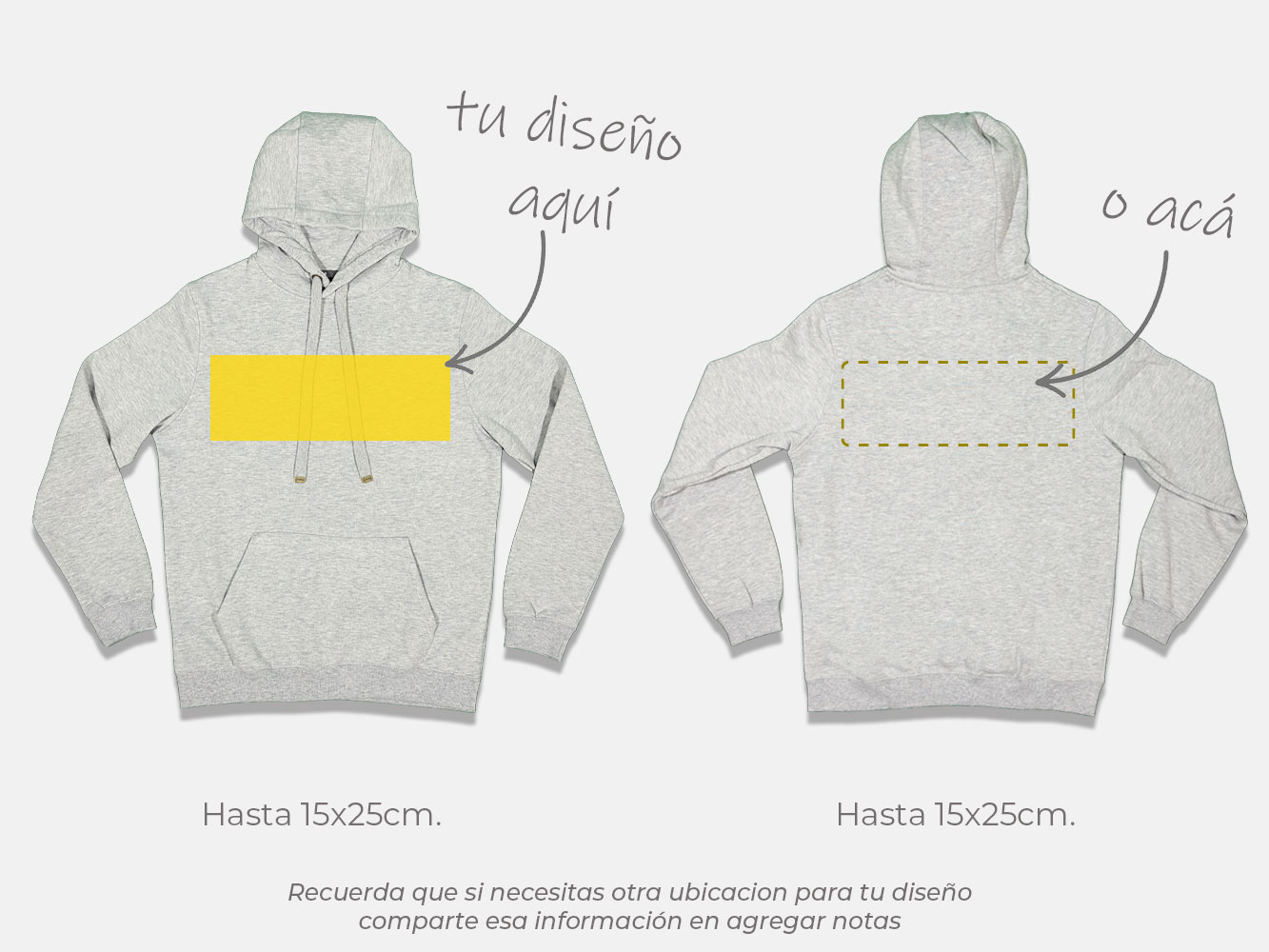 Polerón canguro personalizado 3