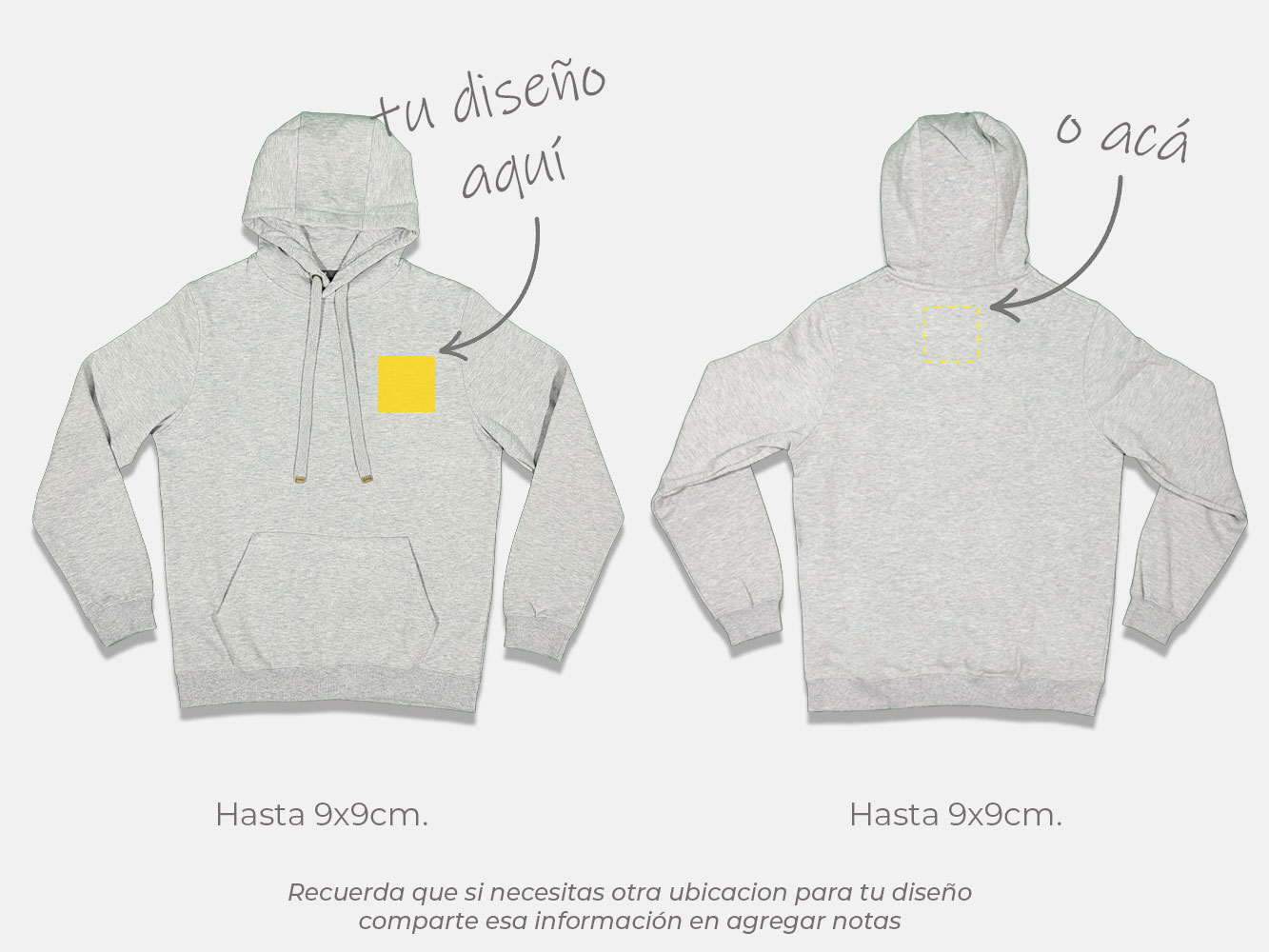 Polerón canguro personalizado 2