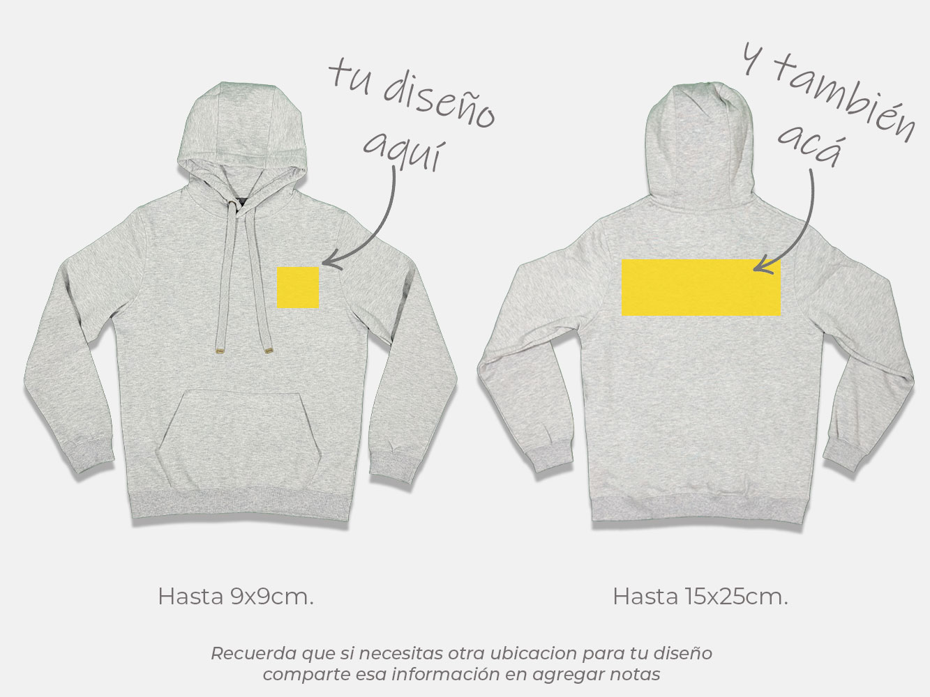 Polerón canguro personalizado 4