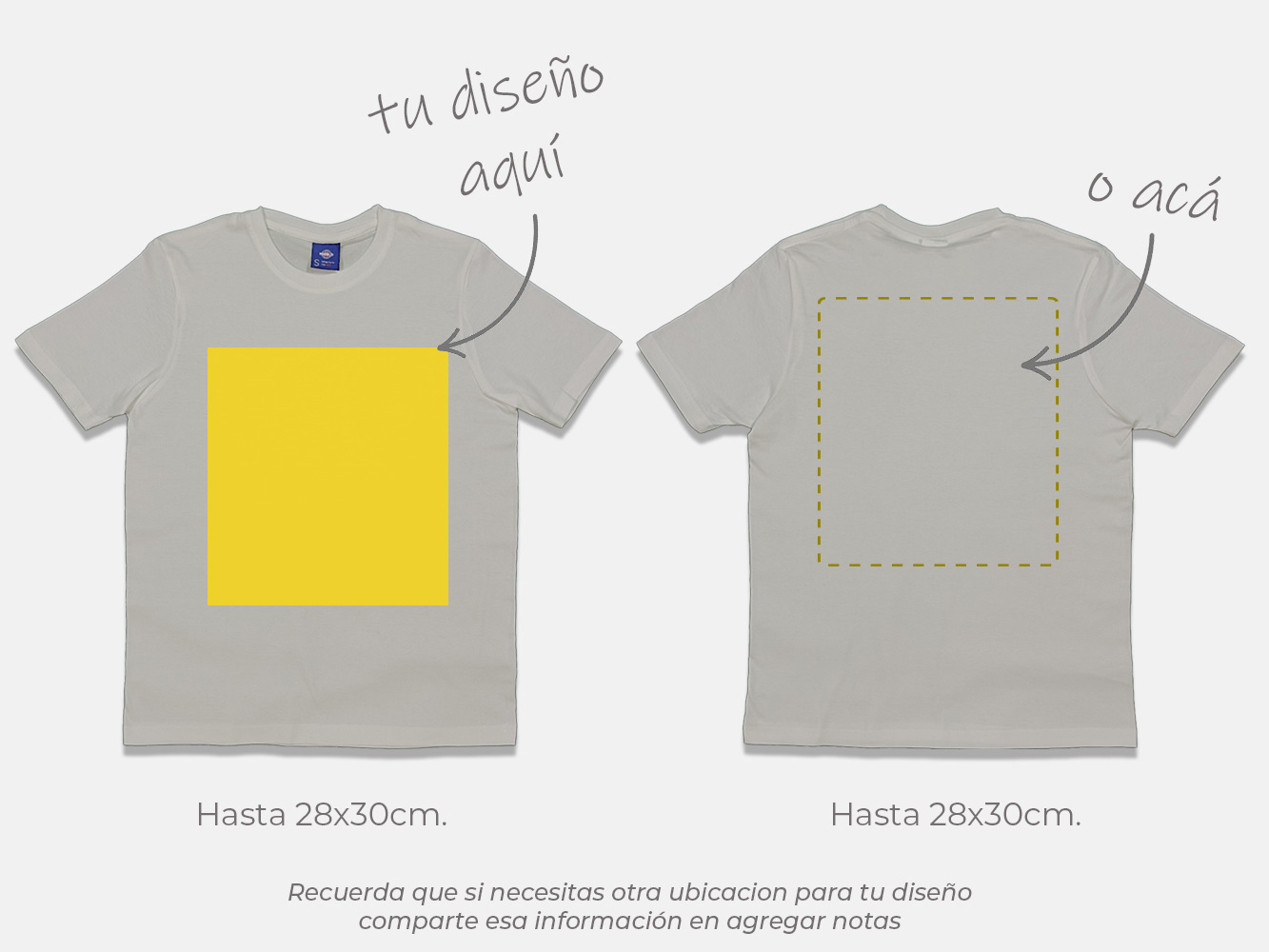 Polera standard personalizada 170 g/m² 10