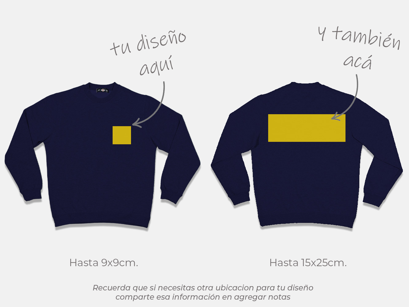 Polerón sin gorro personalizado colores 280 g/m² 6