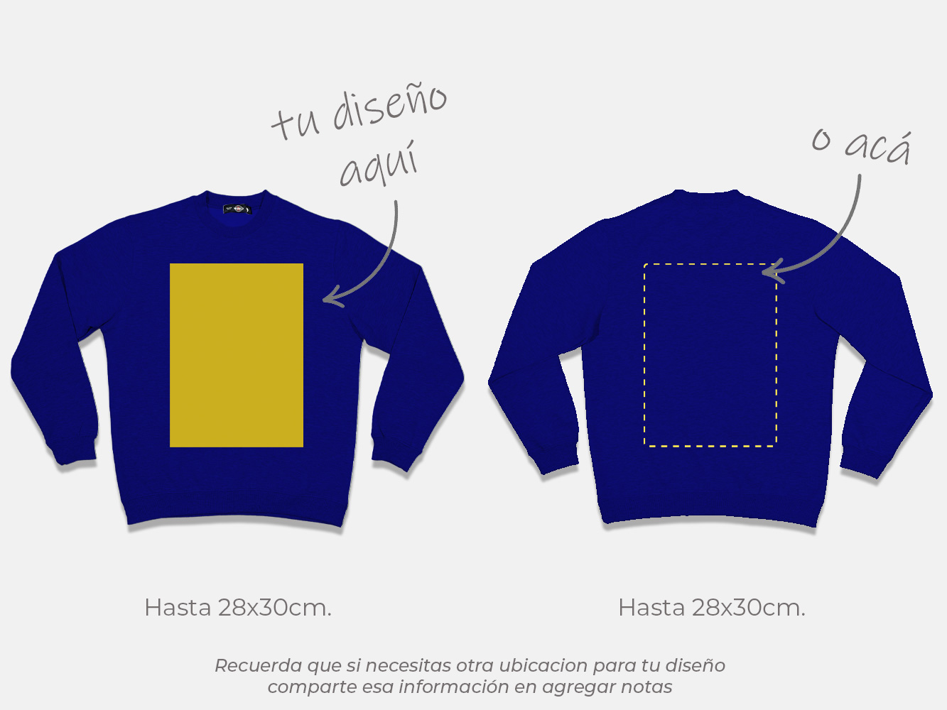 Polerón sin gorro personalizado colores 280 g/m² 10