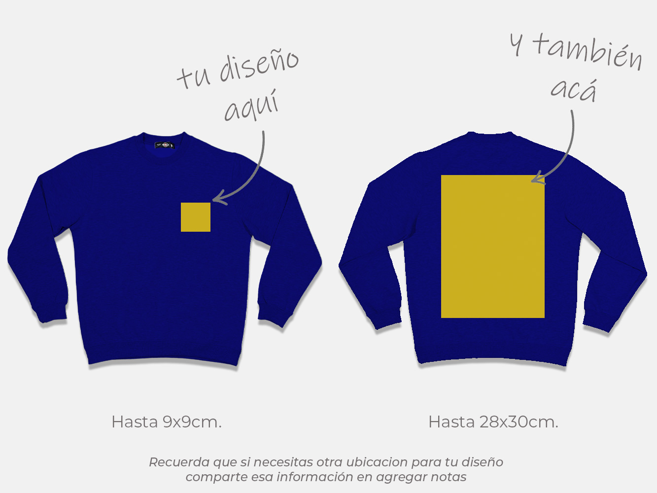 Polerón sin gorro personalizado colores 280 g/m² 12