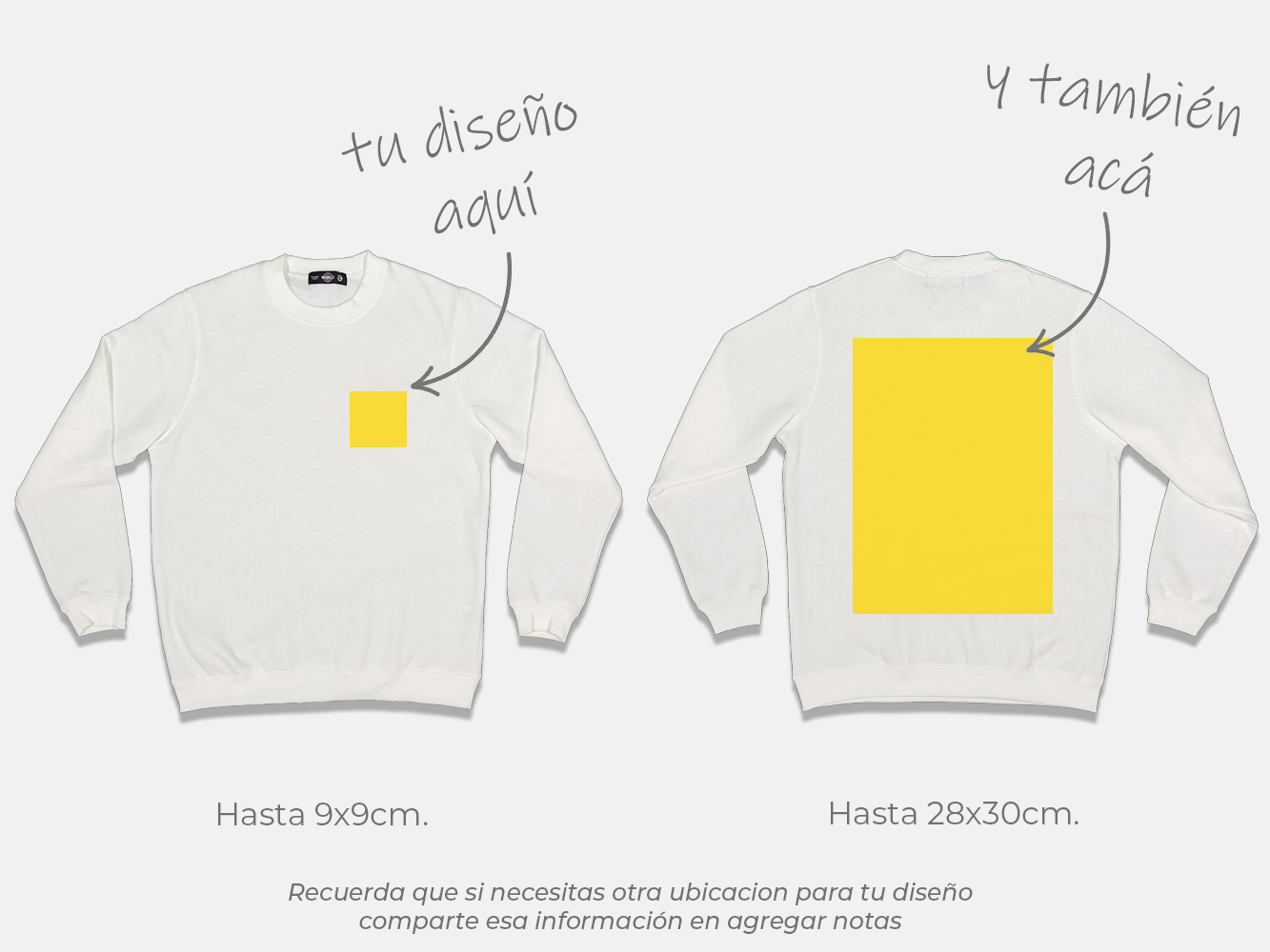 Polerón sin gorro personalizado 280 g/m² 18