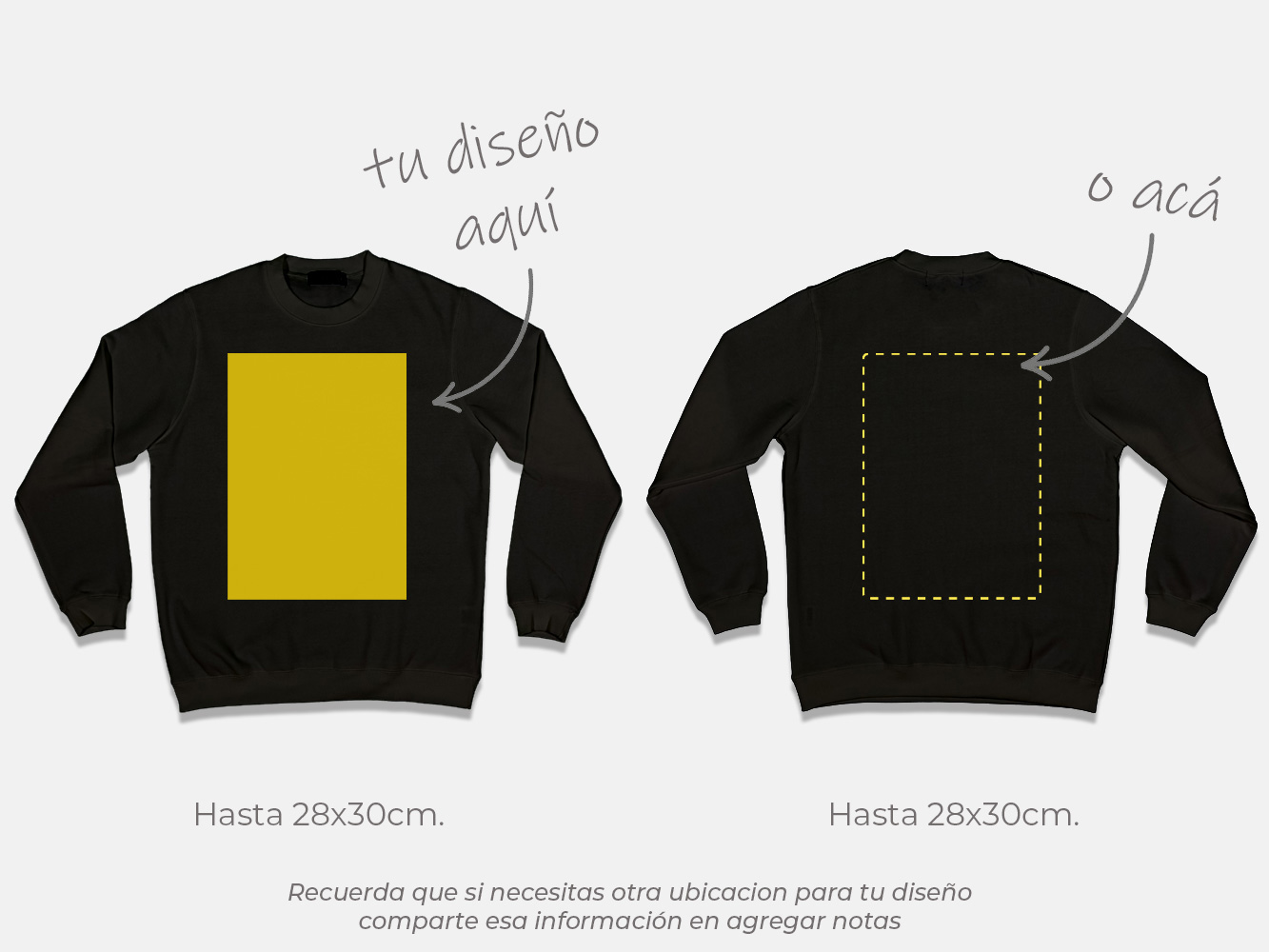 Polerón sin gorro personalizado 280 g/m² 10