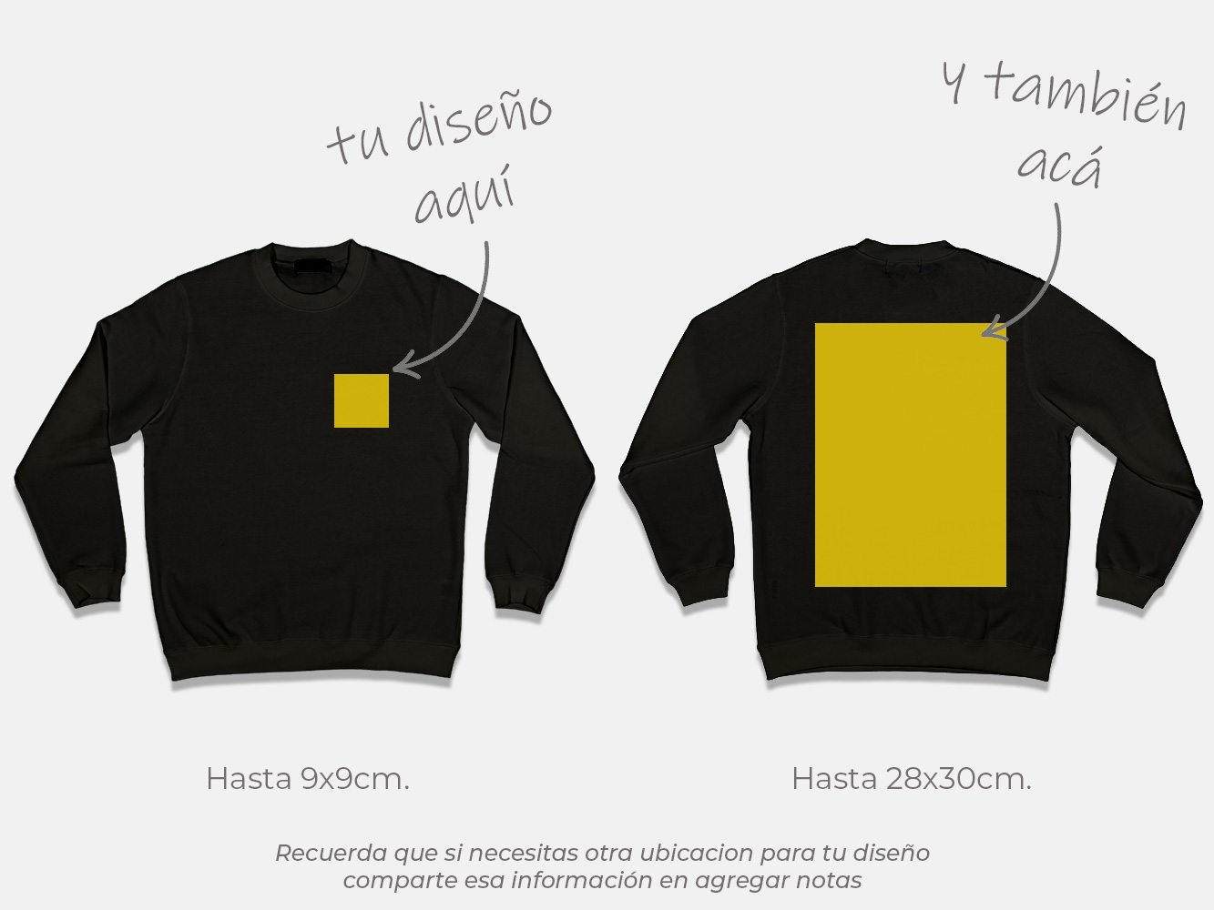 Polerón sin gorro personalizado 280 g/m² 12