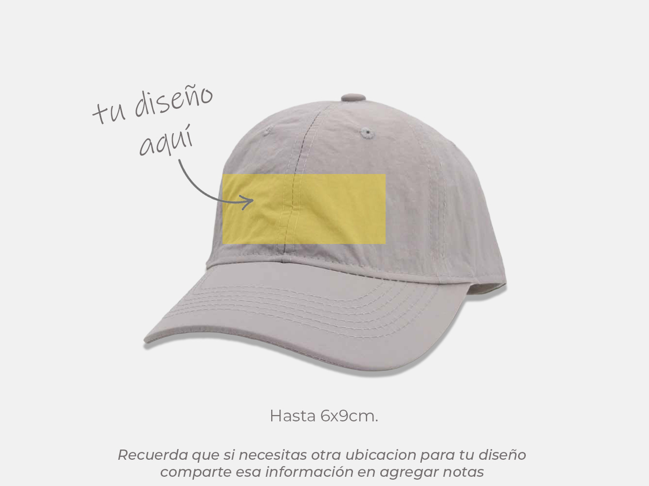 Gorra 6 paneles dryfit 4