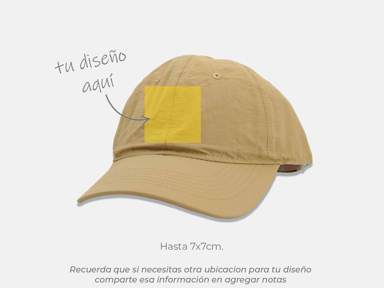 Gorra 6 paneles dryfit 7